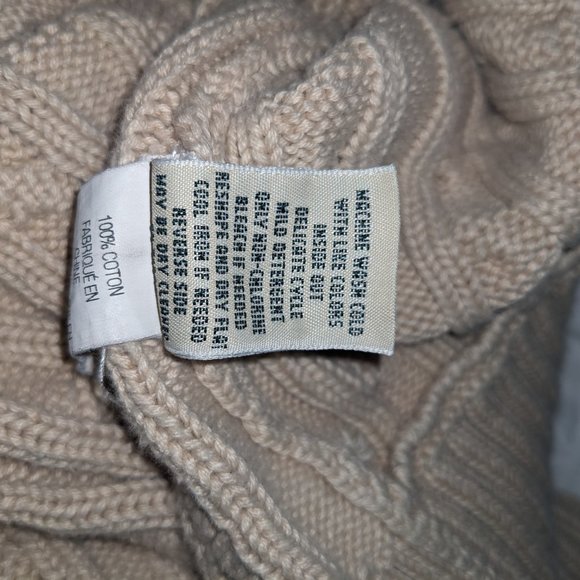 L.L. Bean Cable Knit Cardigan - Picture 6 of 11